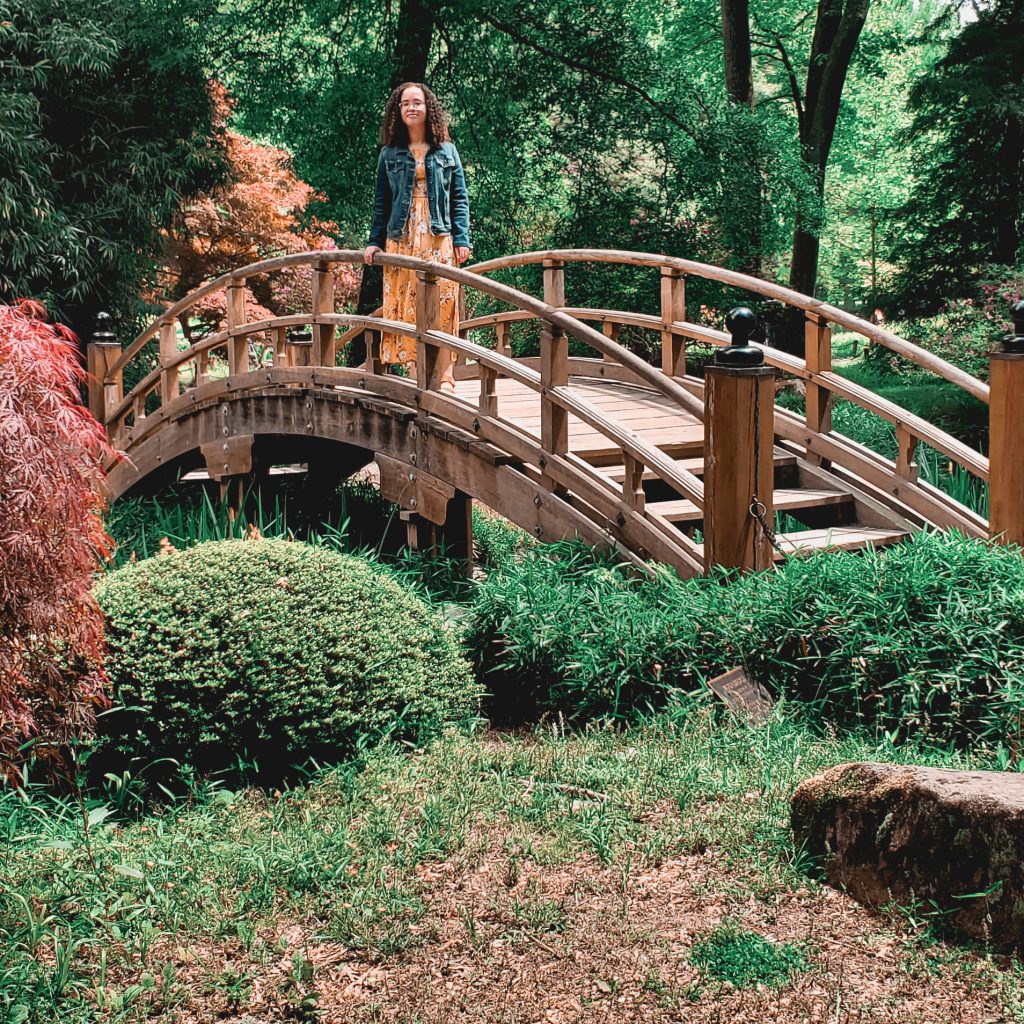 Maymont garden and japanese bridge