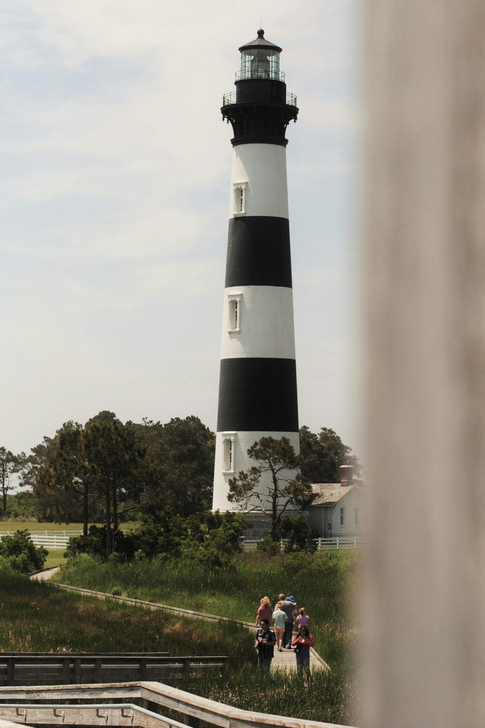 Bodie island lighthouse in the outer banks