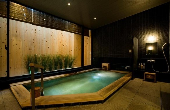 tranquil hot spring in ochanomizu shoryukan hotel in tokyo