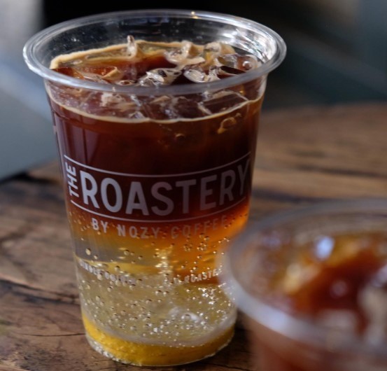 espresso tonic from the roastery by nozy coffee