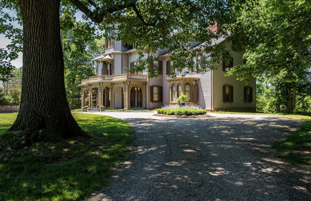 historical places: acorn hall renovated home in new jersey