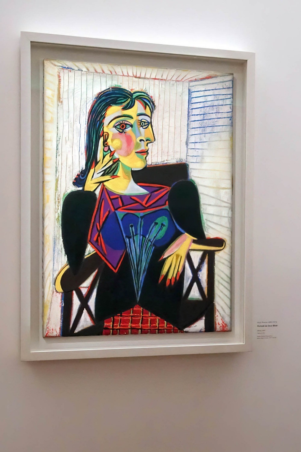 picasso painting of a woman