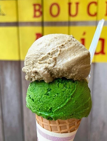 matcha ice cream in tokyo